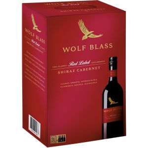 WOLF BLASS RED LABEL SHIRAZ CAB